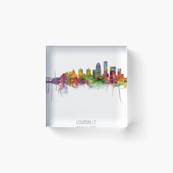 Item preview, Louisville Kentucky City Skyline designed and sold by ArtPrints.