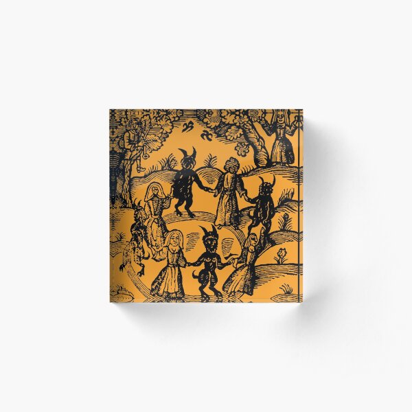 Dance with the Devil Acrylic Block