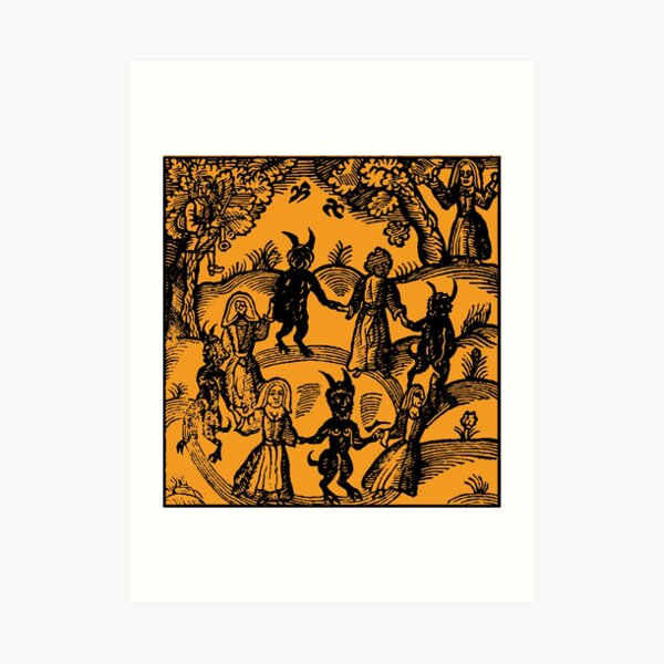 Dance with the Devil Art Print