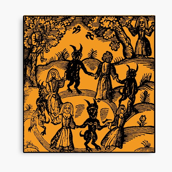 Dance with the Devil Canvas Print