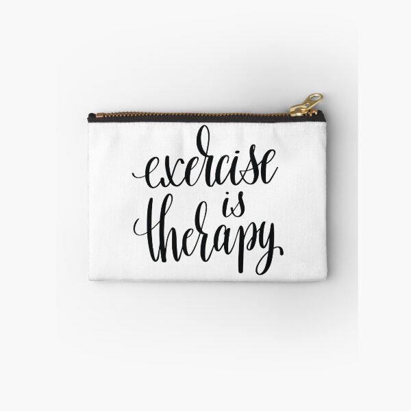 Item preview, Exercise Is Therapy Inspirational Quotes designed and sold by ProjectX23.