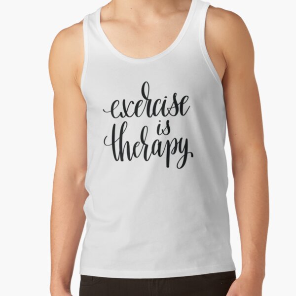 Exercise Is Therapy Inspirational Quotes Poster for Sale by