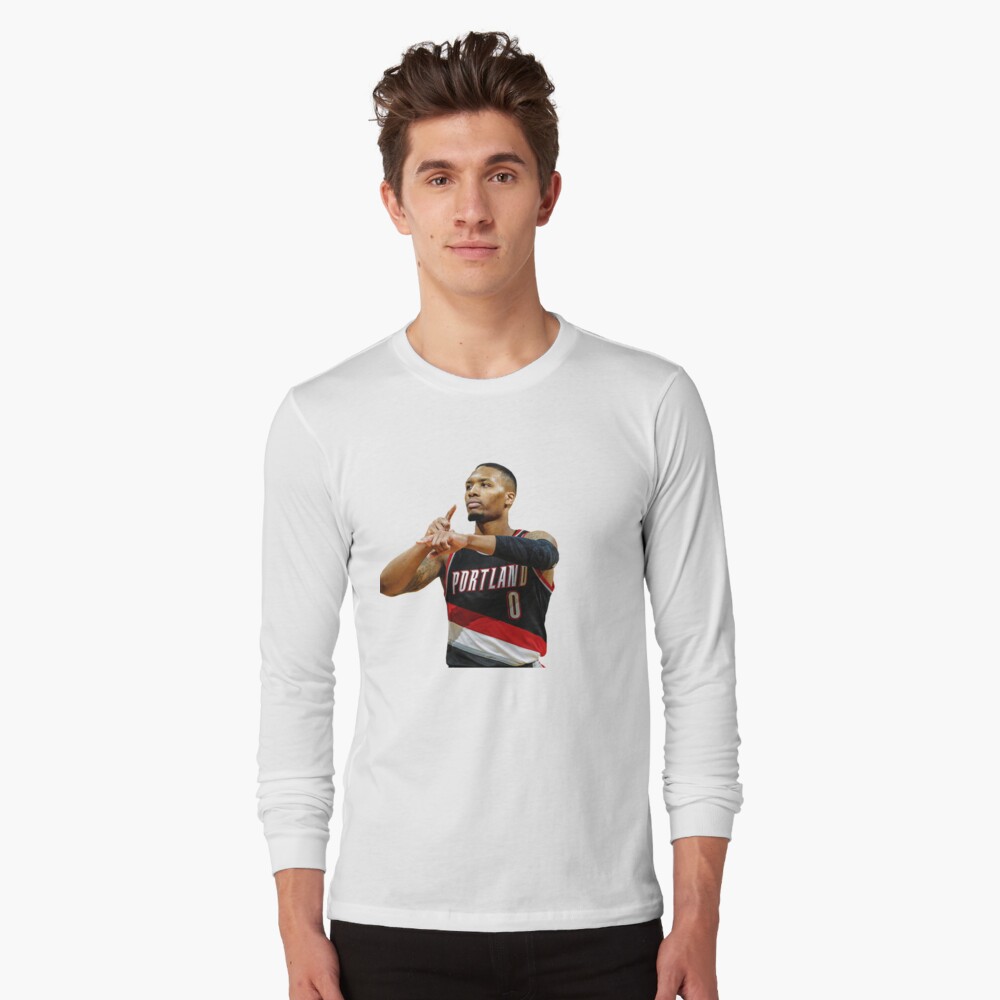 damian lillard long sleeve shirt