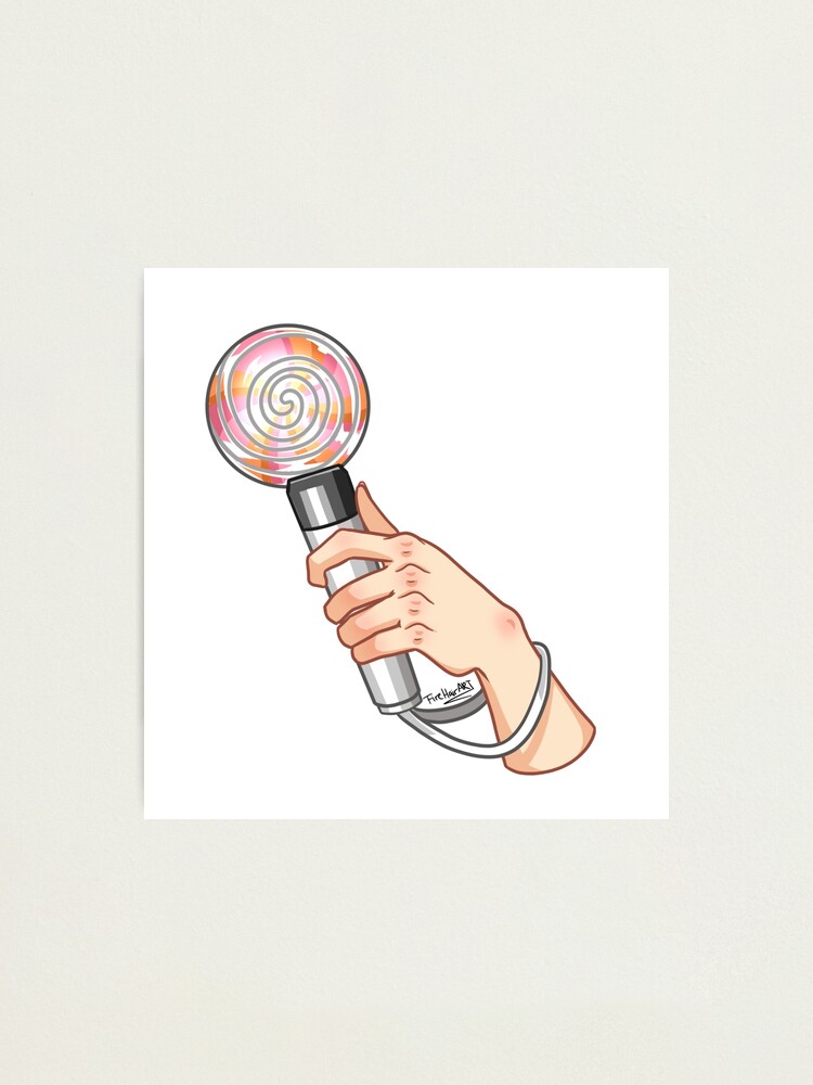 Twice Lightstick Photographic Print by FireHair