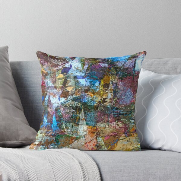 Item preview, Multicoloured landscape artwork designed and sold by dominiquelandau.