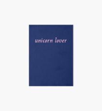 Spruch unicorn lover Galeriedruck