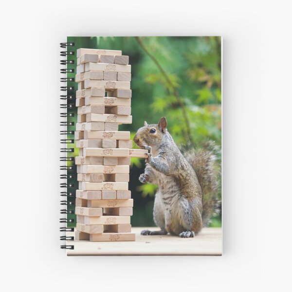 Jenga! Spiral Notebook
