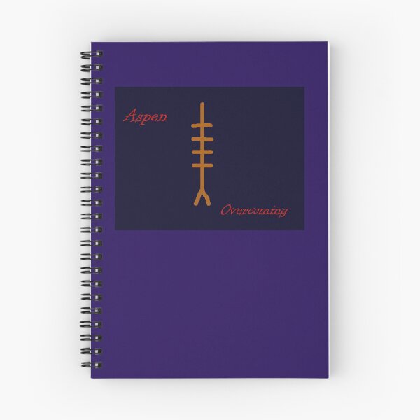 Item preview, Ogham Aspen designed and sold by PCUsher.