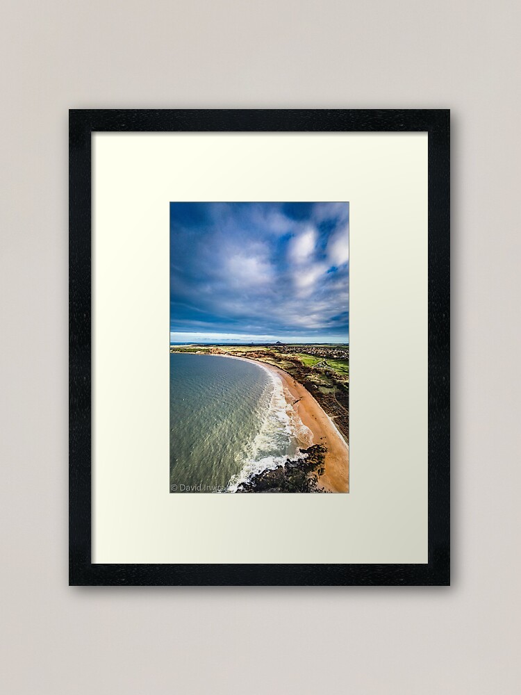 Thumbnail 2 of 7, Framed Art Print, Gullane: The Beach designed and sold by Arkaig.