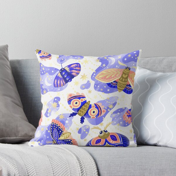 Item preview, Butterflies and stars on white background designed and sold by alquimista.