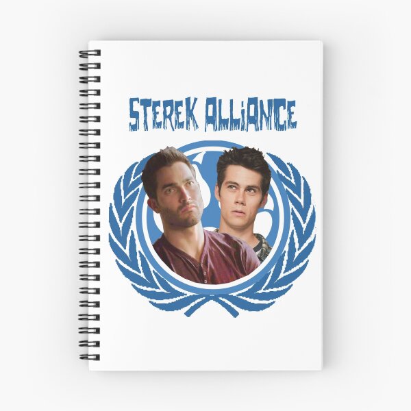 Item preview, The Ultimate Sterek Alliance II Blue T-Shirt [Back] designed and sold by thescudders.