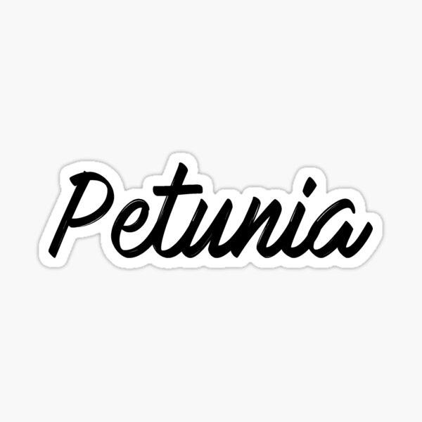Petunia Sticker