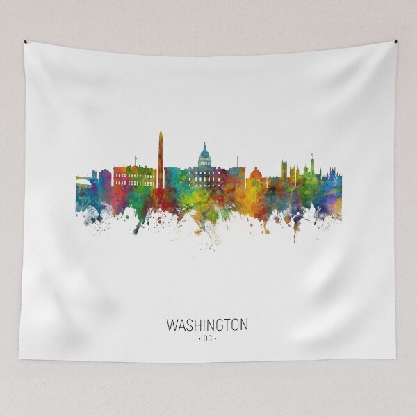 Item preview, Washington DC Skyline designed and sold by ArtPrints.