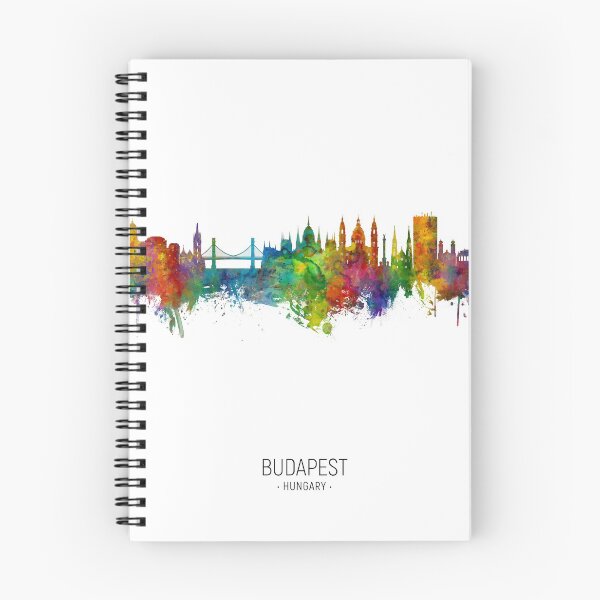 Item preview, Budapest Hungary Skyline designed and sold by ArtPrints.