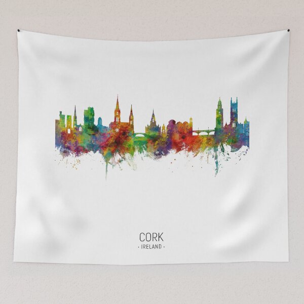 Item preview, Cork Ireland Skyline designed and sold by ArtPrints.
