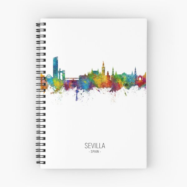 Item preview, Sevilla Spain Skyline designed and sold by ArtPrints.