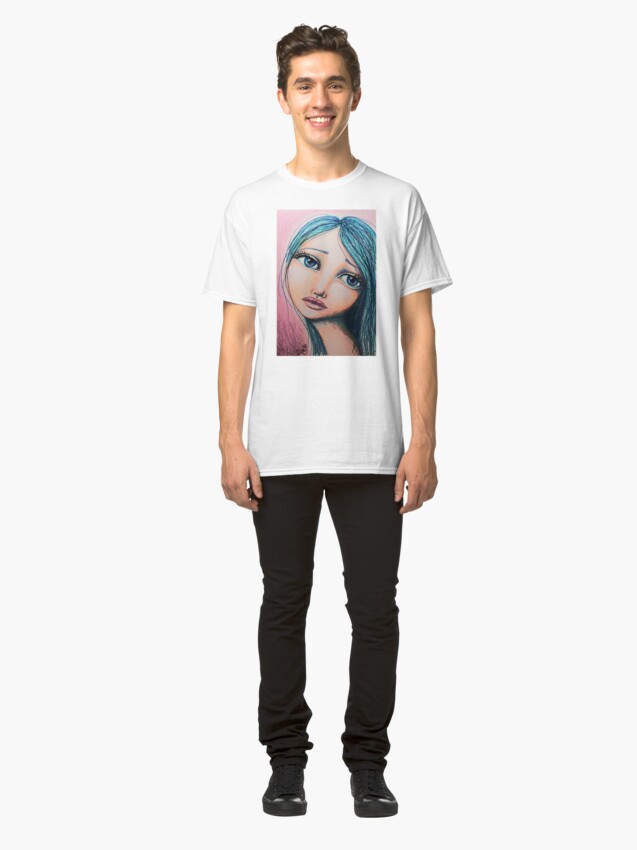Alternate view of Blue Girl Classic T-Shirt