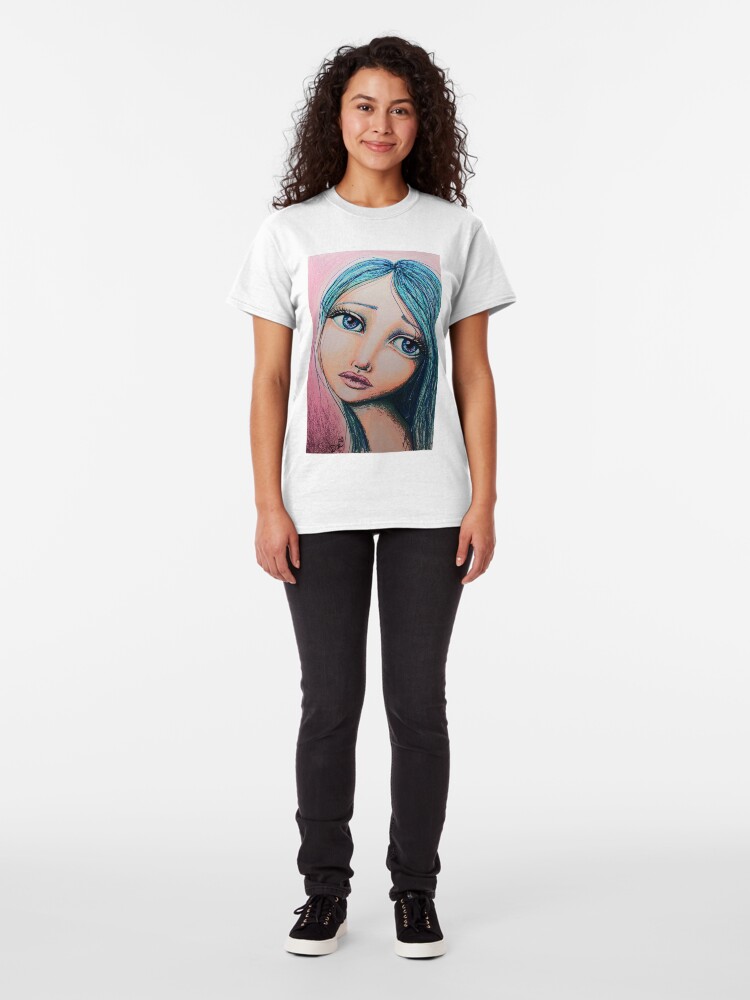 Alternate view of Blue Girl Classic T-Shirt