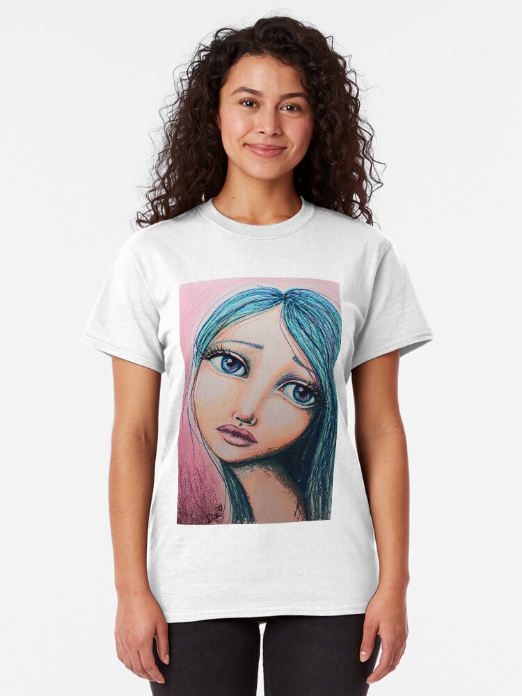 Alternate view of Blue Girl Classic T-Shirt