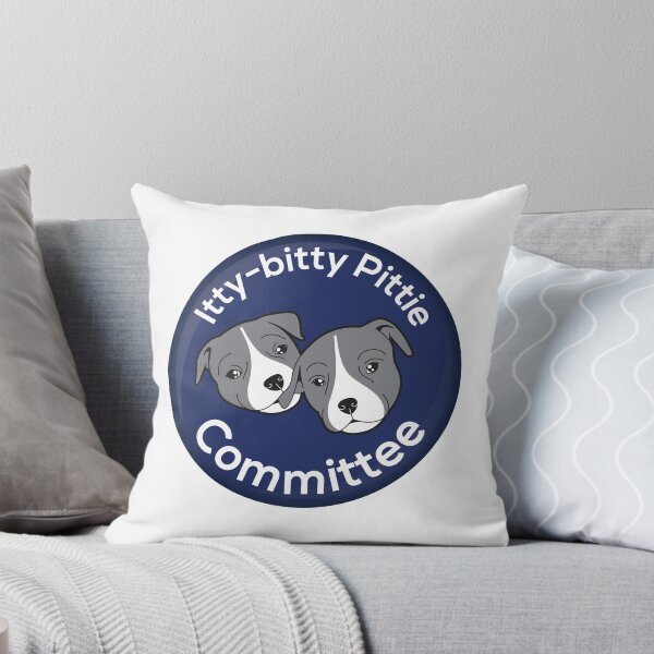 Item preview, Itty Bitty Pittie Committee – Blue designed and sold by PittieParadise.
