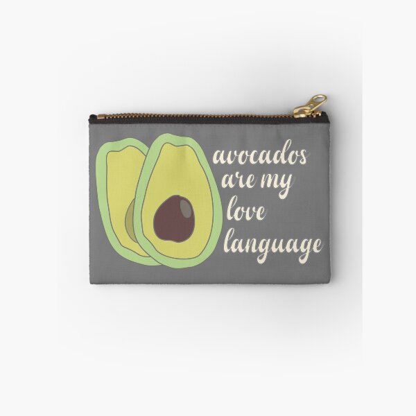 Item preview, Avocados Are My Love Language - Funny Avocado Art designed and sold by critterandposie.