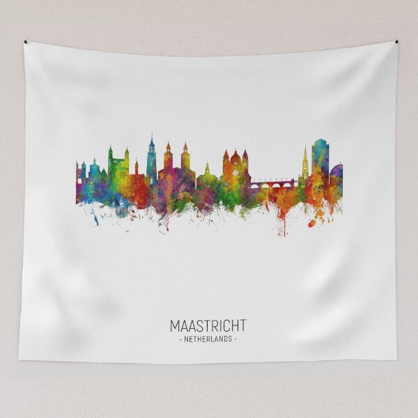 Item preview, Maastricht The Netherlands Skyline designed and sold by ArtPrints.