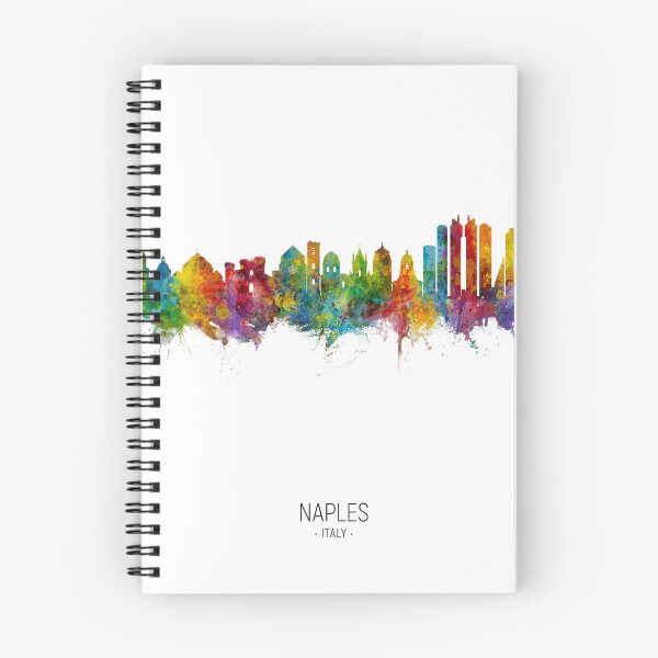 Item preview, Naples Italy Skyline designed and sold by ArtPrints.