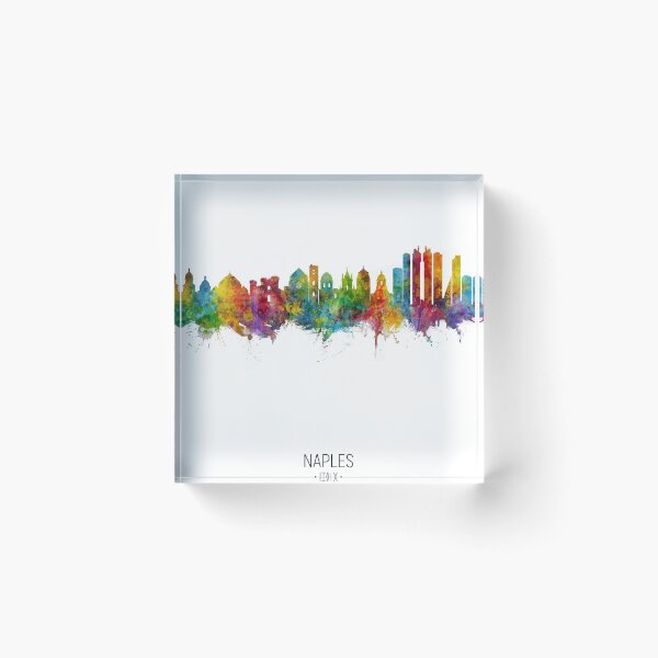 Item preview, Naples Italy Skyline designed and sold by ArtPrints.