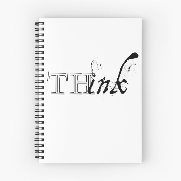 Item preview, Think In Ink designed and sold by BehaveBookishly.