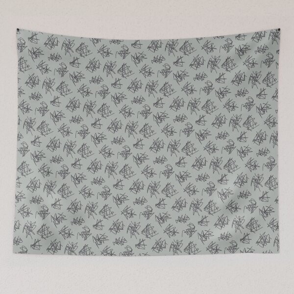 Item preview, Scribble Pattern designed and sold by Mr Loco Motif.