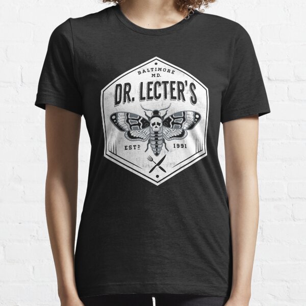Dr. Lecter's - Death's Head Moth - Horror Essential T-Shirt