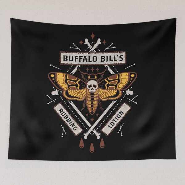 Item preview, Buffalo Bill's Rubbing Lotion - Horror - Death's Head Moth designed and sold by Nemons.