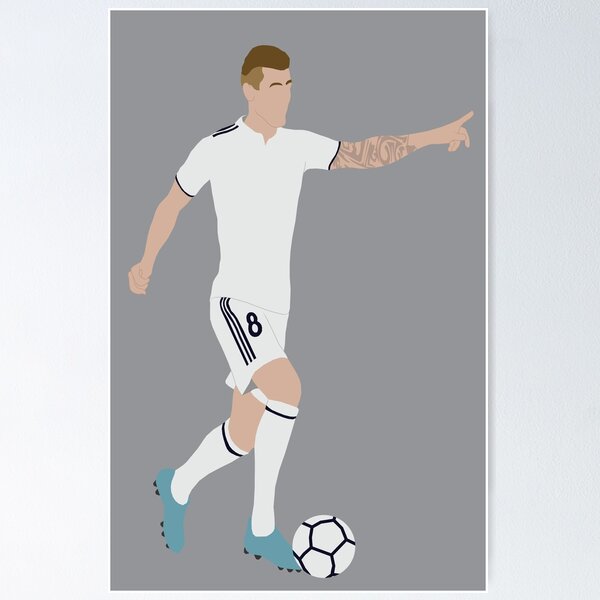 Item preview, Toni Kroos designed and sold by Draws Sports.