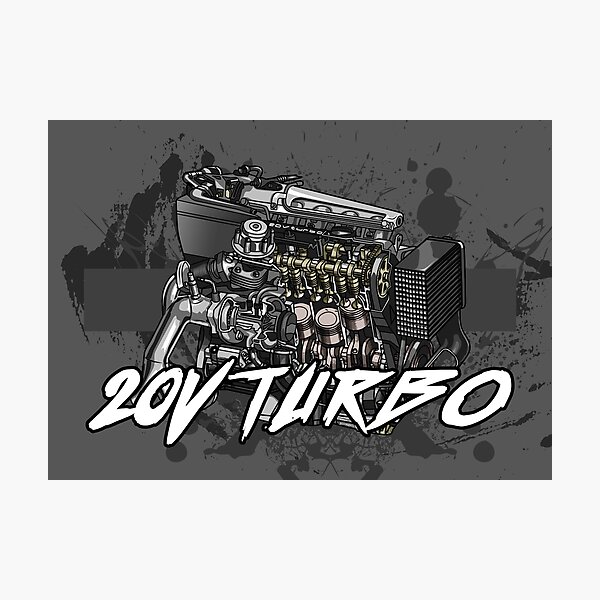 Item preview, 20V TURBO 3B Engine Design designed and sold by ILLUSTRIOUSEUROS.