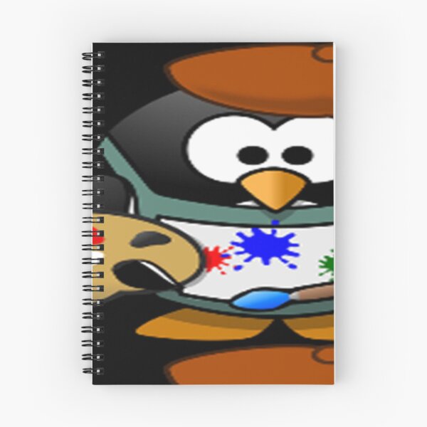 Aperçu de l'œuvre Peintre pingouin créée et vendue par pro2ozoa.