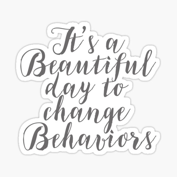 Behavior analyst Sticker