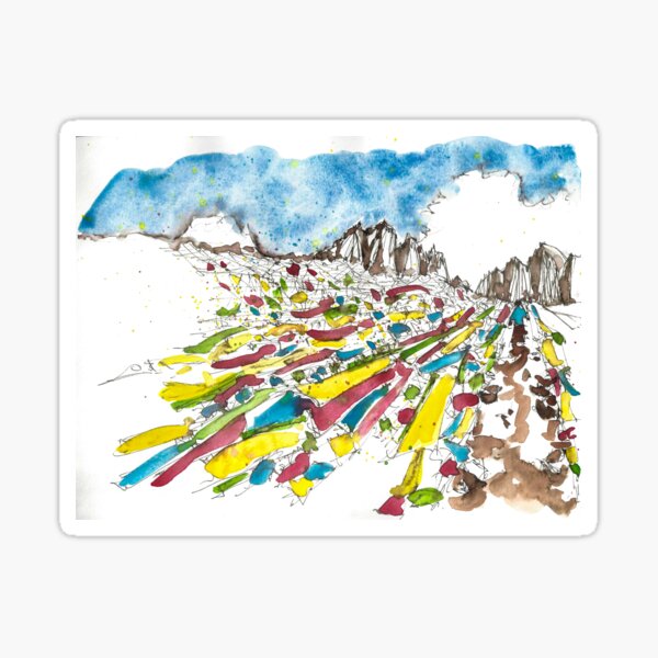 Prayer Flags Nepal Sticker