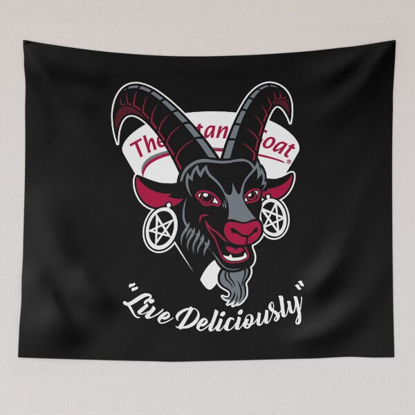 Item preview, The Satanic Goat - Black Phillip - Witch - Goth Occult designed and sold by Nemons.