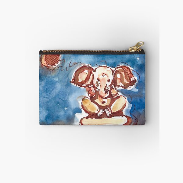 Item preview, Ganapati Cresent Moon designed and sold by dkatiepowellart.