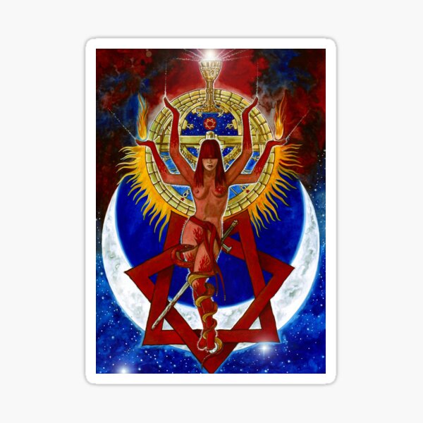 Vix Mulier von Stuart Littlejohn Sticker