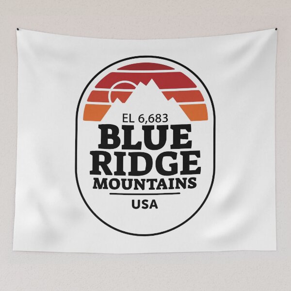Item preview, BLUE RIDGE MOUNTAINS designed and sold by lydiavine.