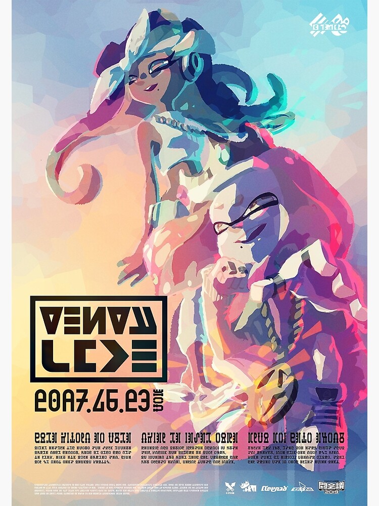 Off The Hook Poster Splatoon 2 by Blanchitrouille