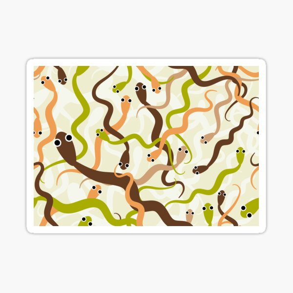 Snake Pattern Sticker