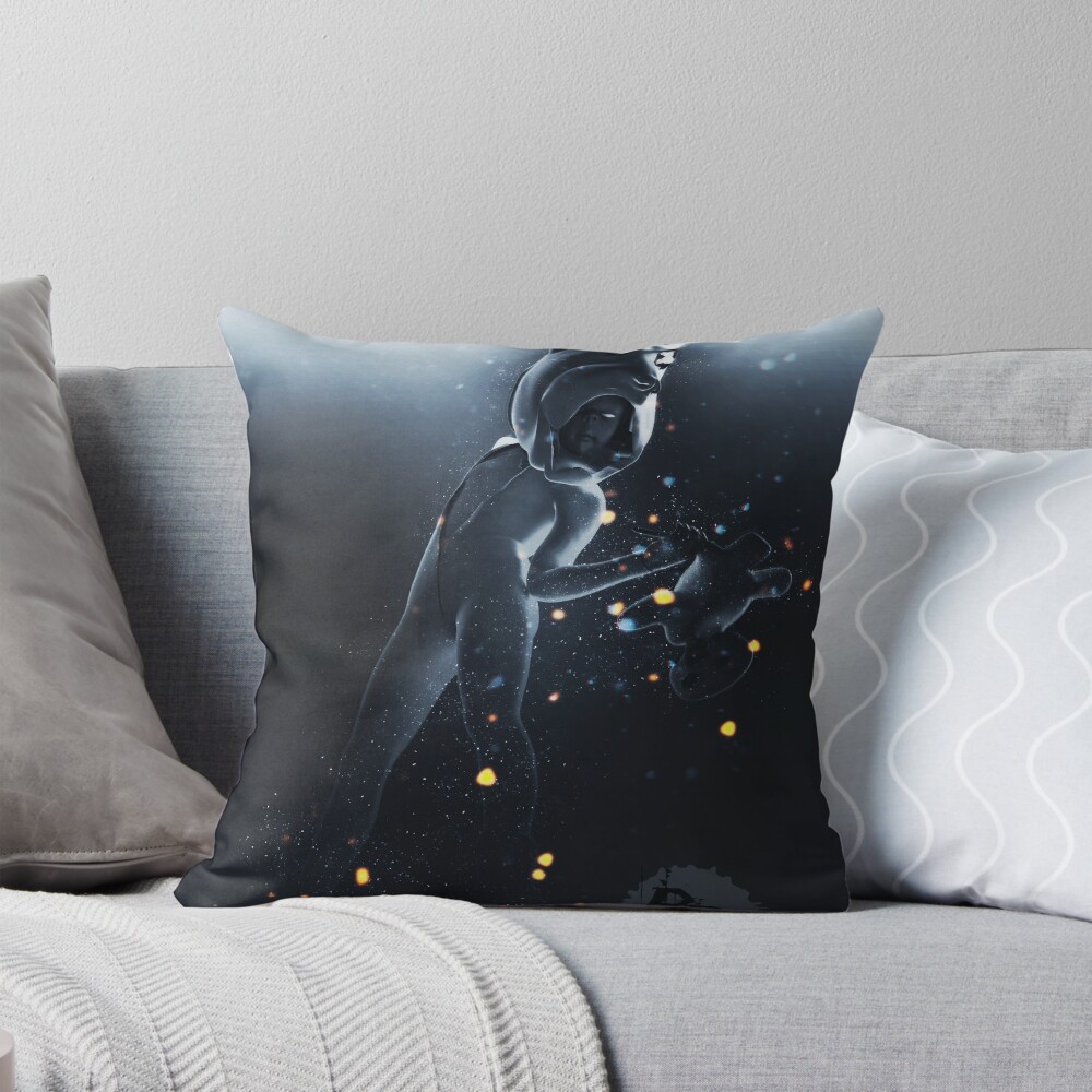 Item preview, Throw Pillow designed and sold by Ramanefer.