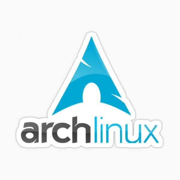 Arch Linux Sticker By Safwaanh12 Redbubble