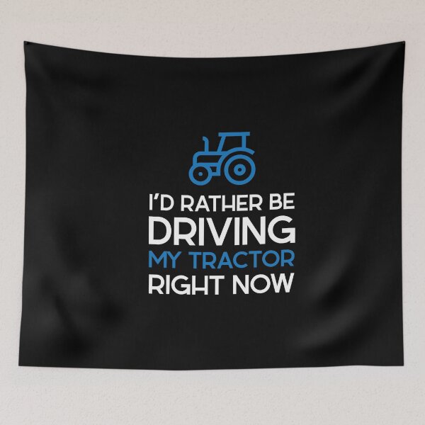 Item preview, I´D Rather Be Driving My Tractor designed and sold by MooonTees.