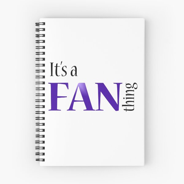 Item preview, It's a Fan Thing - purple designed and sold by PlanetaryArtist.