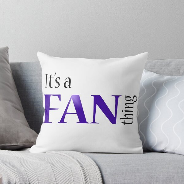 Item preview, It's a Fan Thing - purple designed and sold by PlanetaryArtist.