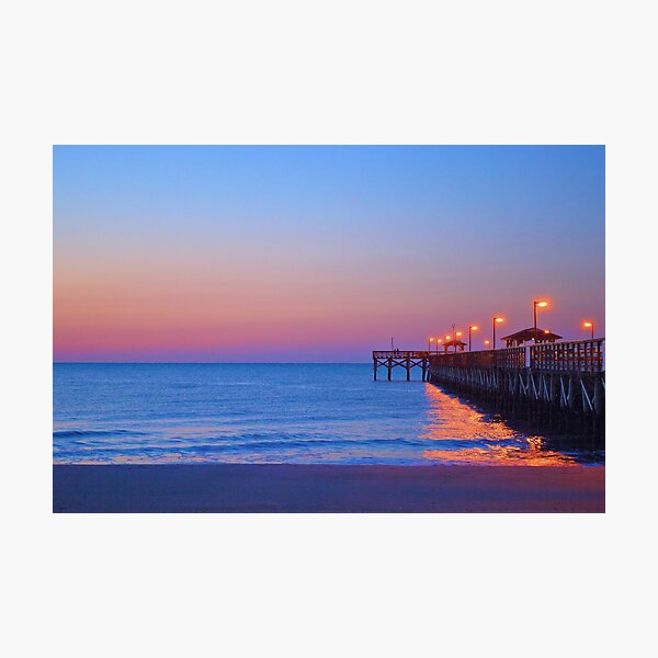 Blue Dawn Photographic Print