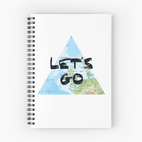 Item preview, Let's Go! Triangular Europe Map designed and sold by ourtinyinfinite.